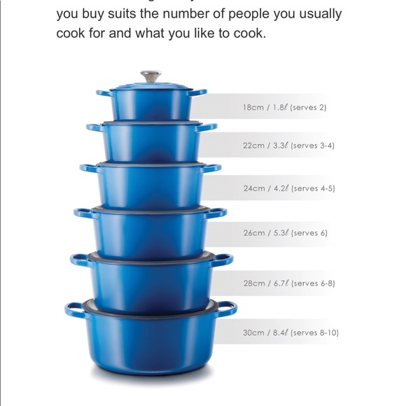 Le Creuset new #30 6.75qt Red - Picture 9 of 14